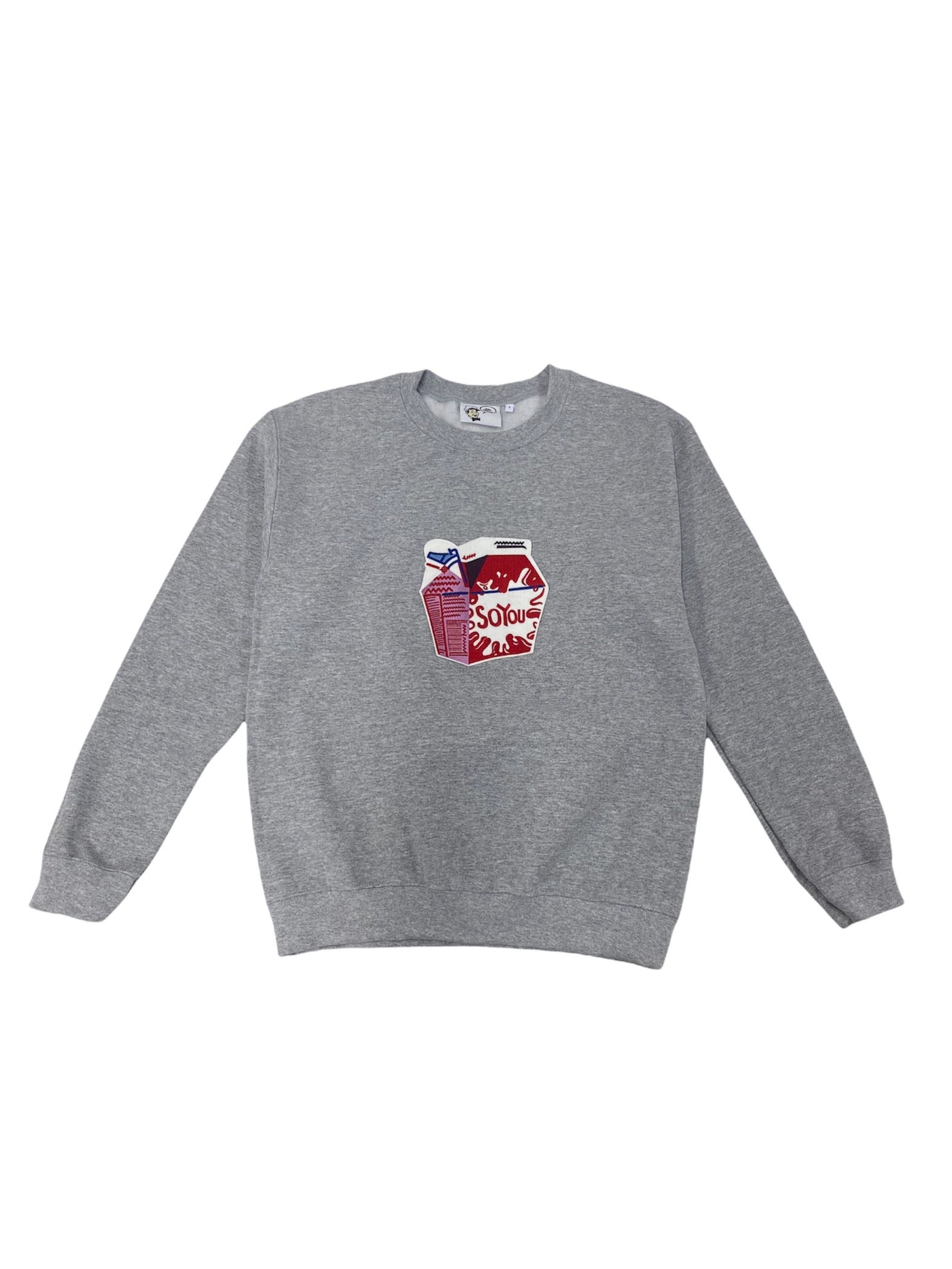 School Lunch Crewneck Sweater-SoYou Clothing
